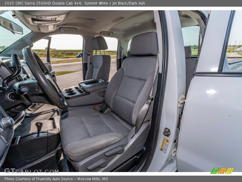 Summit White / Jet Black/Dark Ash 2015 GMC Sierra 2500HD Double Cab 4x4