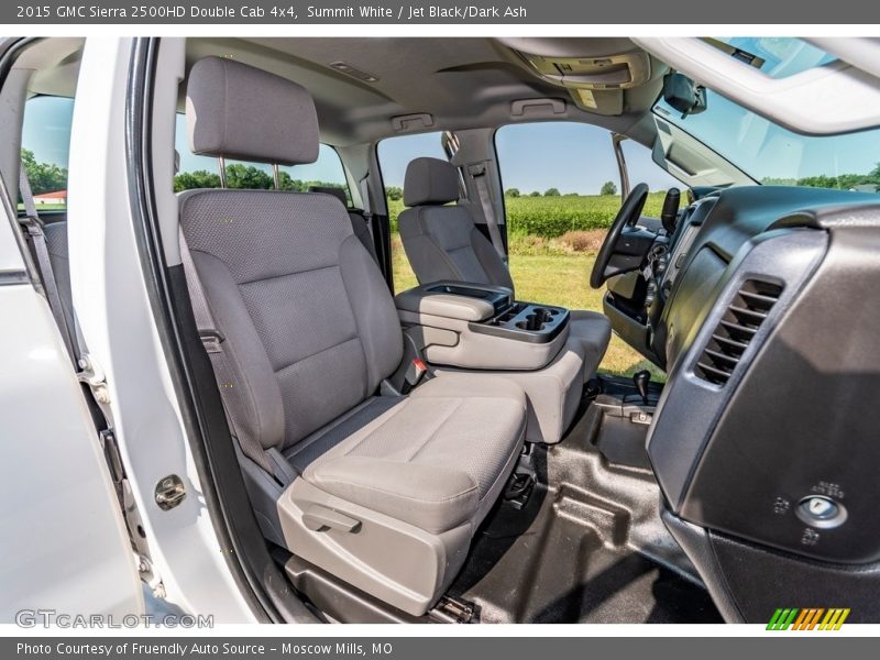 Summit White / Jet Black/Dark Ash 2015 GMC Sierra 2500HD Double Cab 4x4
