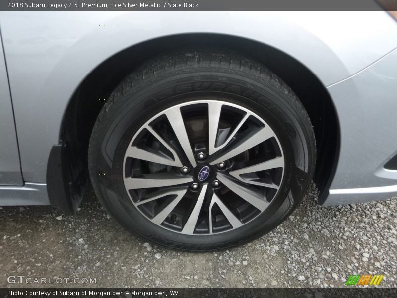 Ice Silver Metallic / Slate Black 2018 Subaru Legacy 2.5i Premium