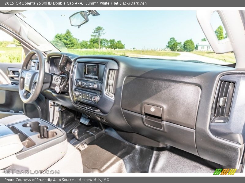 Summit White / Jet Black/Dark Ash 2015 GMC Sierra 2500HD Double Cab 4x4