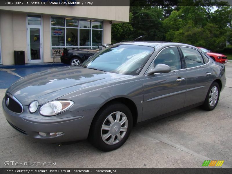 Stone Gray Metallic / Gray 2007 Buick LaCrosse CX