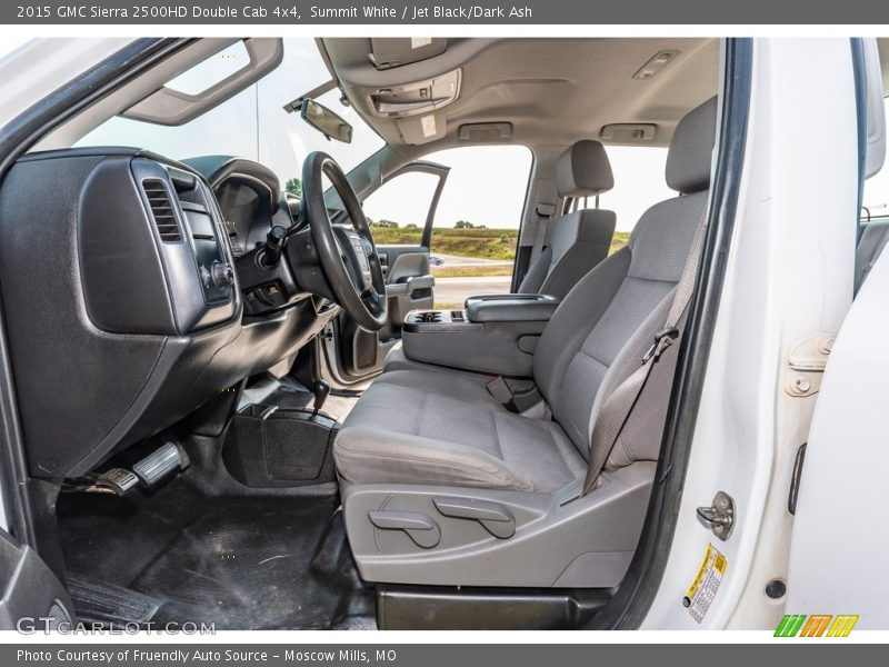 Summit White / Jet Black/Dark Ash 2015 GMC Sierra 2500HD Double Cab 4x4