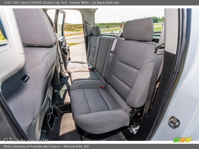Summit White / Jet Black/Dark Ash 2015 GMC Sierra 2500HD Double Cab 4x4
