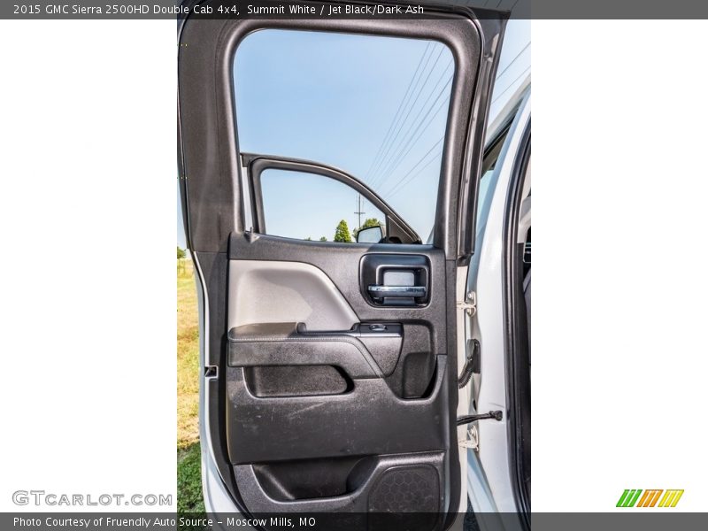 Summit White / Jet Black/Dark Ash 2015 GMC Sierra 2500HD Double Cab 4x4