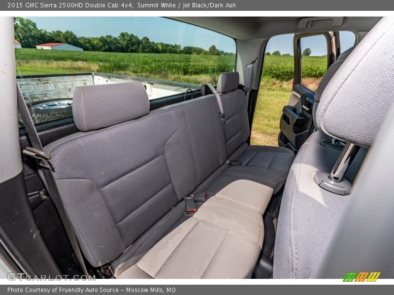 Summit White / Jet Black/Dark Ash 2015 GMC Sierra 2500HD Double Cab 4x4
