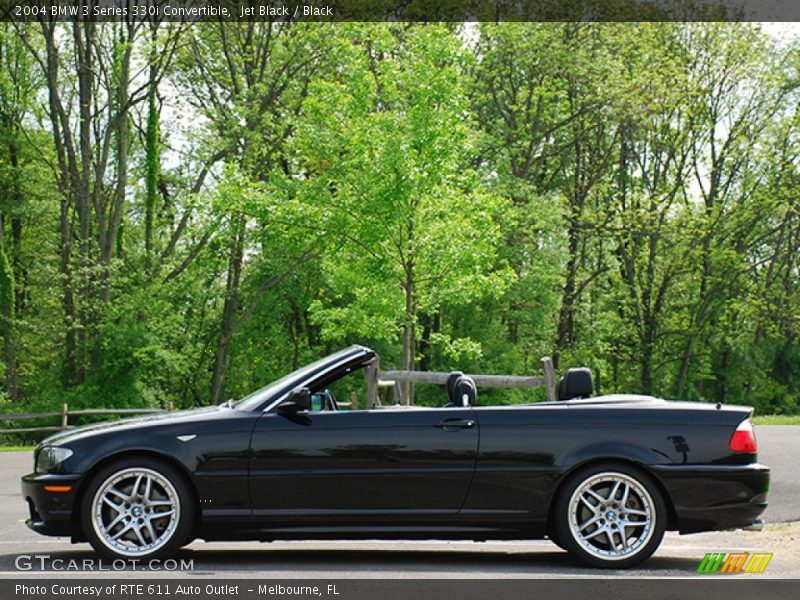Jet Black / Black 2004 BMW 3 Series 330i Convertible