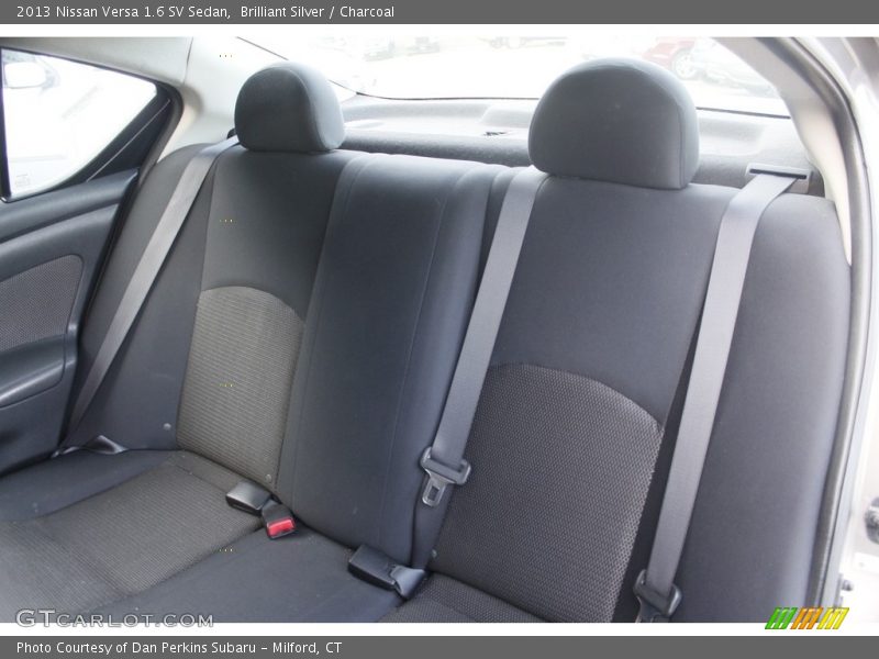 Brilliant Silver / Charcoal 2013 Nissan Versa 1.6 SV Sedan