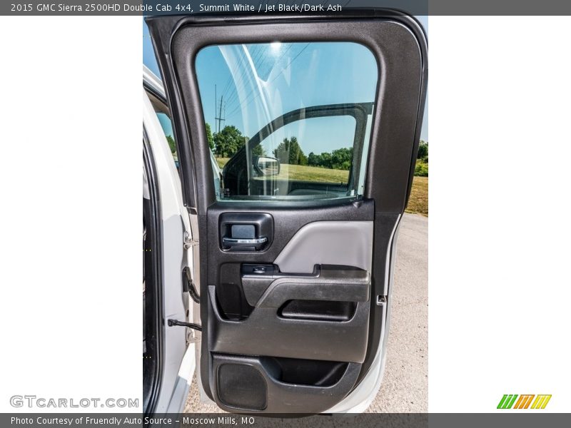 Summit White / Jet Black/Dark Ash 2015 GMC Sierra 2500HD Double Cab 4x4