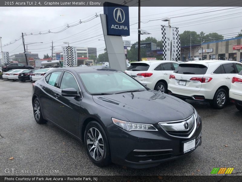 Graphite Luster Metallic / Ebony 2015 Acura TLX 2.4