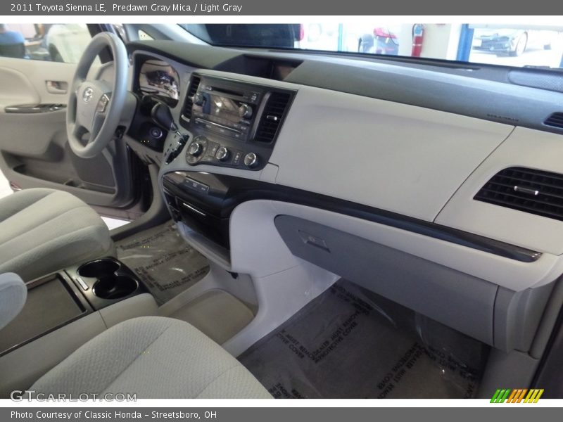 Predawn Gray Mica / Light Gray 2011 Toyota Sienna LE