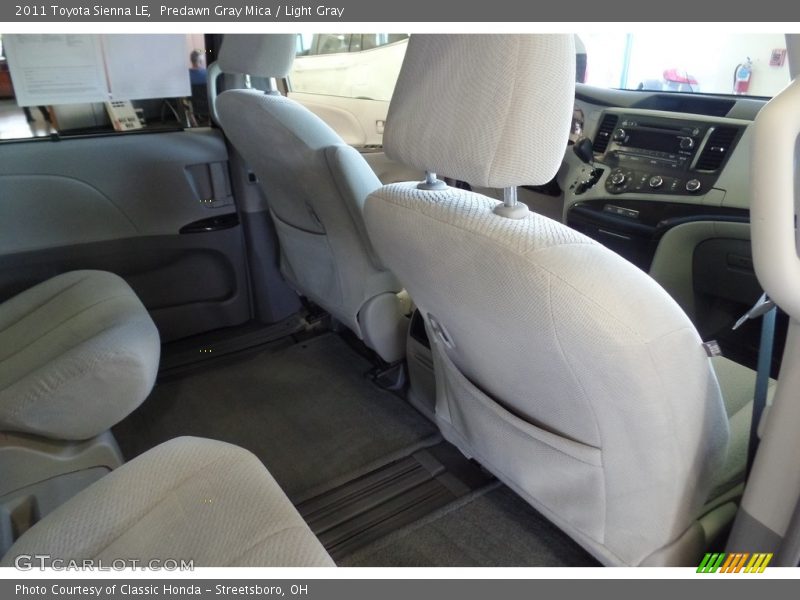 Predawn Gray Mica / Light Gray 2011 Toyota Sienna LE