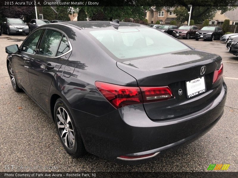 Graphite Luster Metallic / Ebony 2015 Acura TLX 2.4