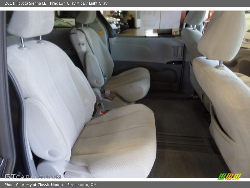 Predawn Gray Mica / Light Gray 2011 Toyota Sienna LE