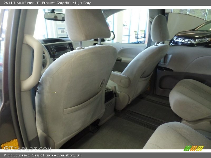Predawn Gray Mica / Light Gray 2011 Toyota Sienna LE