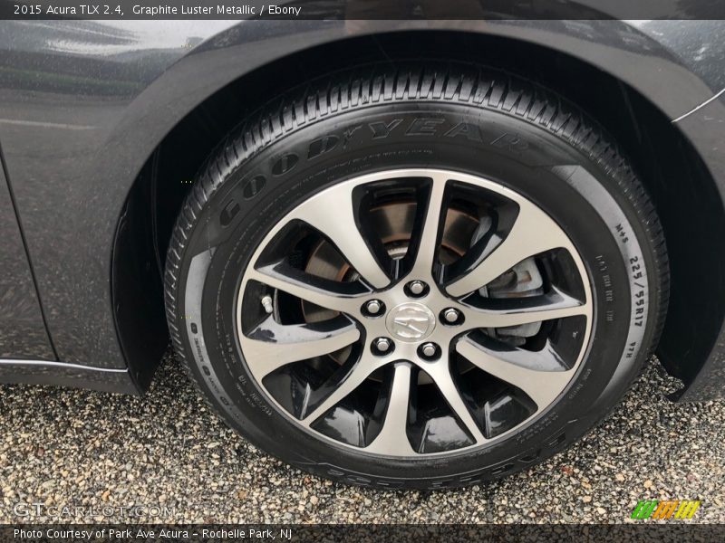 Graphite Luster Metallic / Ebony 2015 Acura TLX 2.4