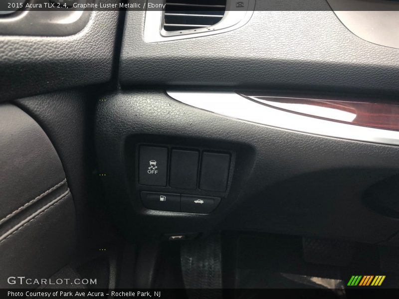 Graphite Luster Metallic / Ebony 2015 Acura TLX 2.4