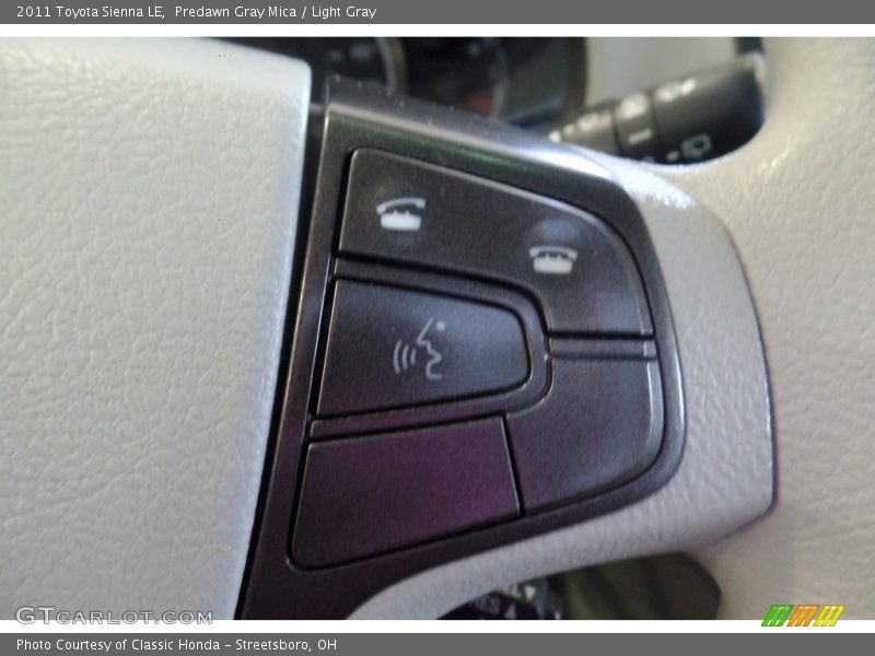Predawn Gray Mica / Light Gray 2011 Toyota Sienna LE