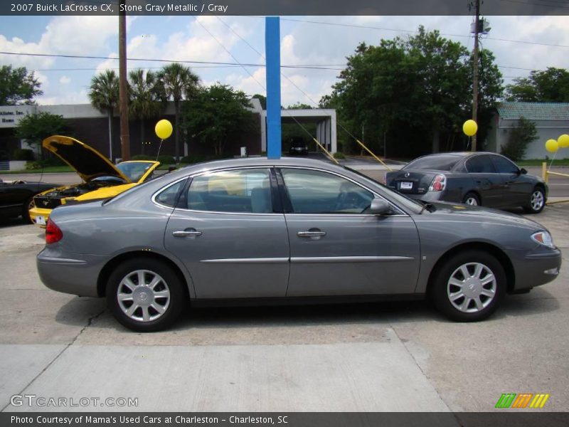 Stone Gray Metallic / Gray 2007 Buick LaCrosse CX