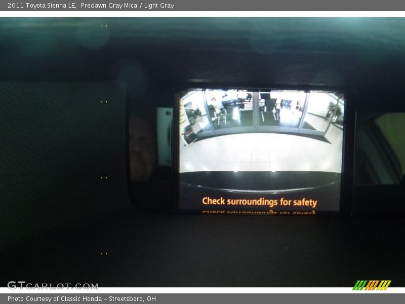 Predawn Gray Mica / Light Gray 2011 Toyota Sienna LE