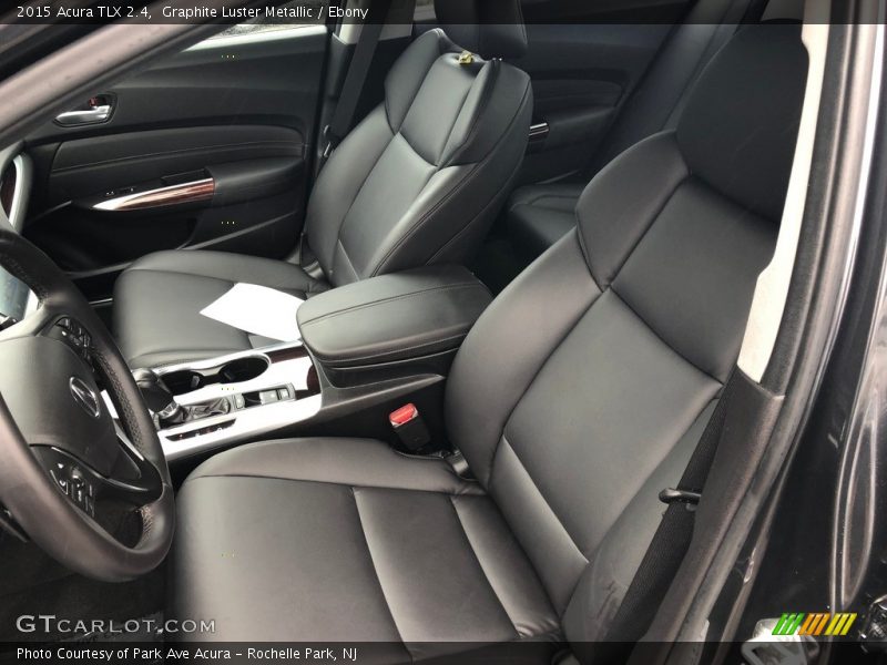 Graphite Luster Metallic / Ebony 2015 Acura TLX 2.4