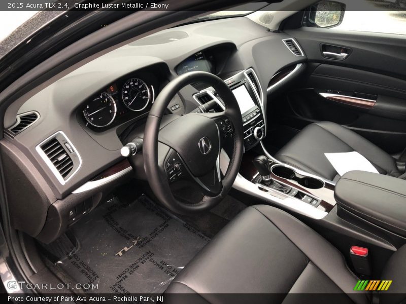 Graphite Luster Metallic / Ebony 2015 Acura TLX 2.4