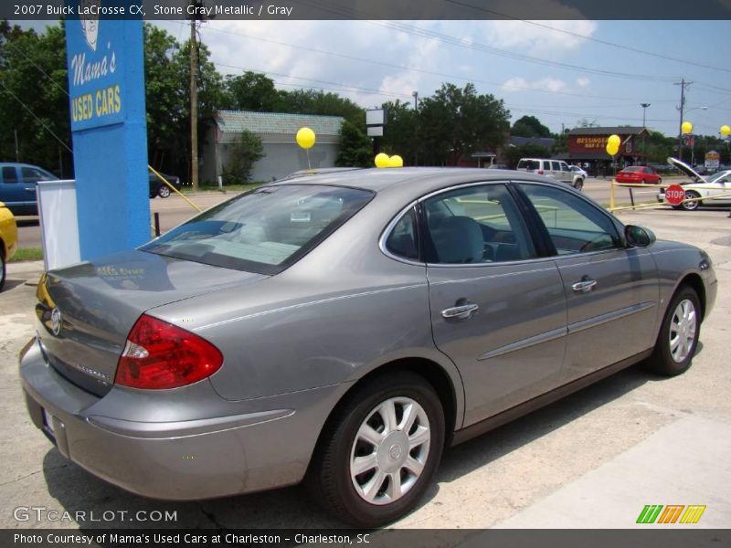 Stone Gray Metallic / Gray 2007 Buick LaCrosse CX
