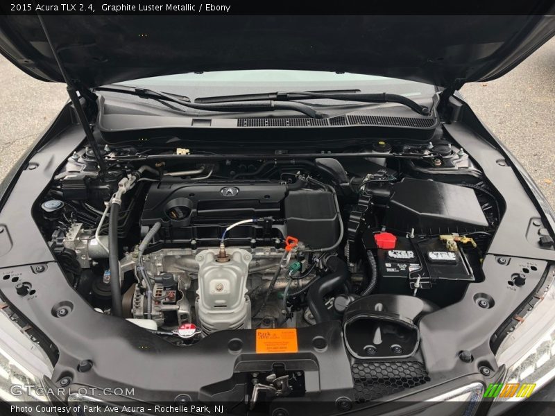 Graphite Luster Metallic / Ebony 2015 Acura TLX 2.4