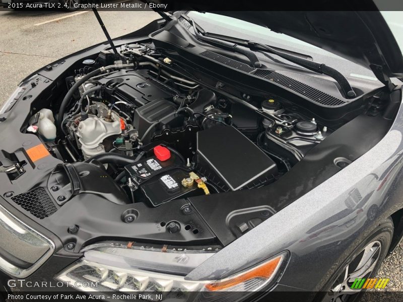 Graphite Luster Metallic / Ebony 2015 Acura TLX 2.4
