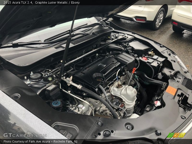 Graphite Luster Metallic / Ebony 2015 Acura TLX 2.4