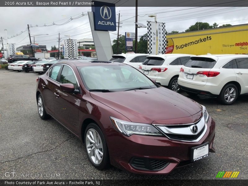 Basque Red Pearl II / Parchment 2016 Acura ILX