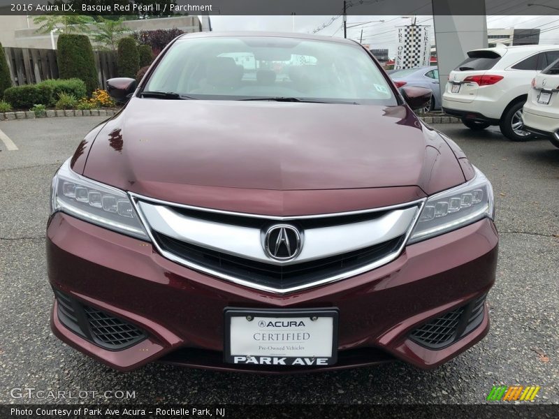Basque Red Pearl II / Parchment 2016 Acura ILX