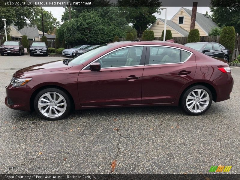 Basque Red Pearl II / Parchment 2016 Acura ILX