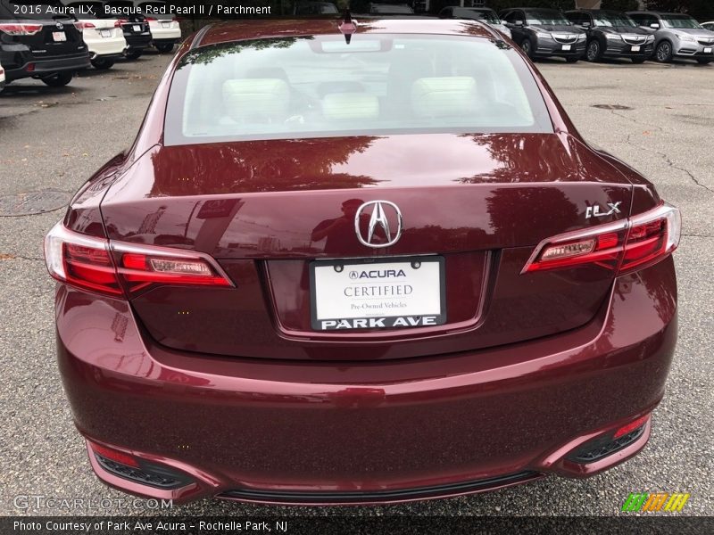 Basque Red Pearl II / Parchment 2016 Acura ILX