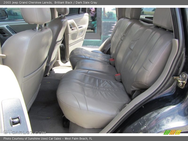 Brilliant Black / Dark Slate Gray 2003 Jeep Grand Cherokee Laredo