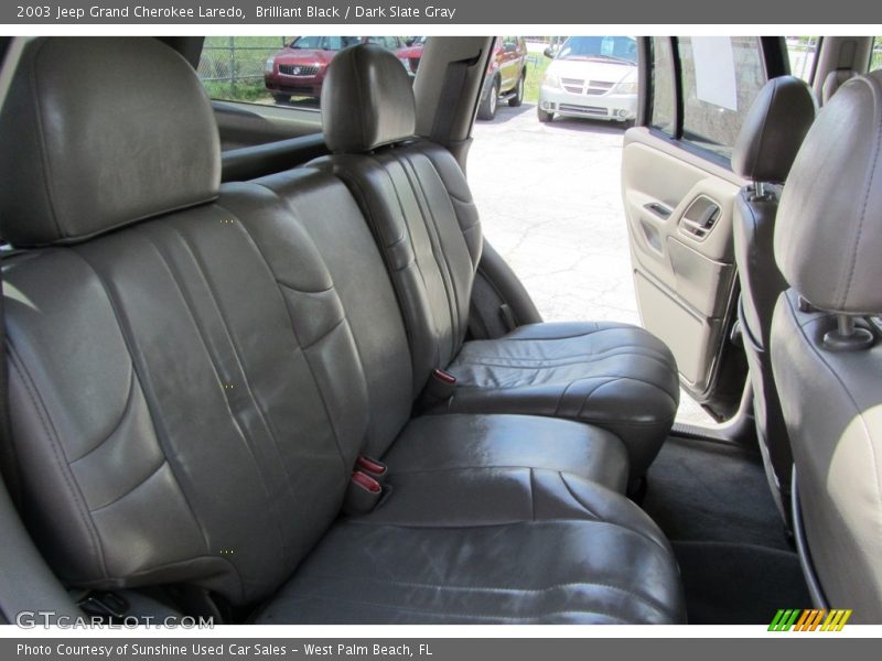 Brilliant Black / Dark Slate Gray 2003 Jeep Grand Cherokee Laredo