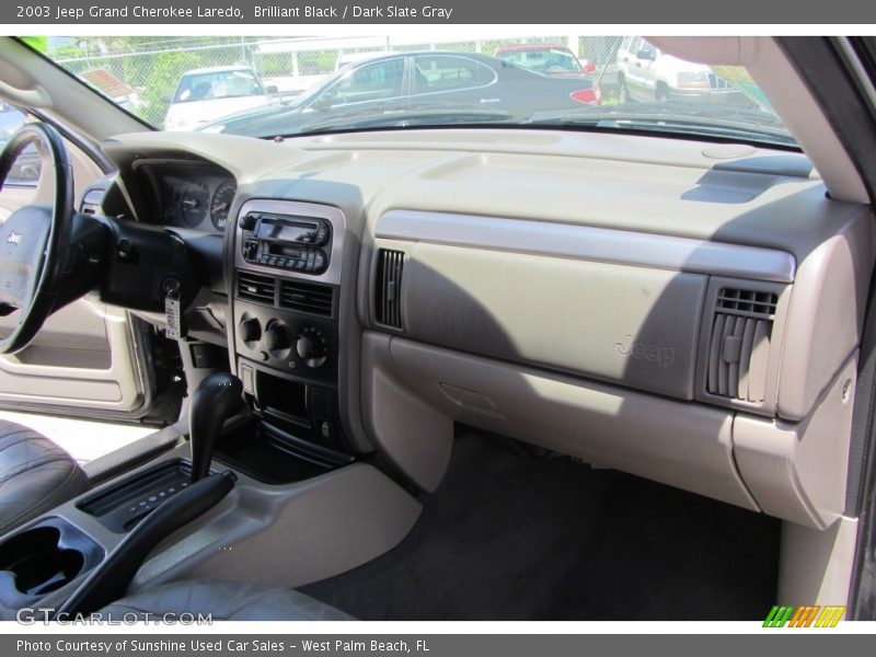 Brilliant Black / Dark Slate Gray 2003 Jeep Grand Cherokee Laredo