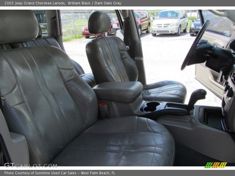 Brilliant Black / Dark Slate Gray 2003 Jeep Grand Cherokee Laredo