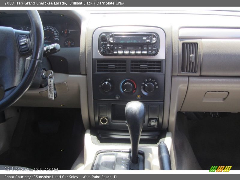 Brilliant Black / Dark Slate Gray 2003 Jeep Grand Cherokee Laredo