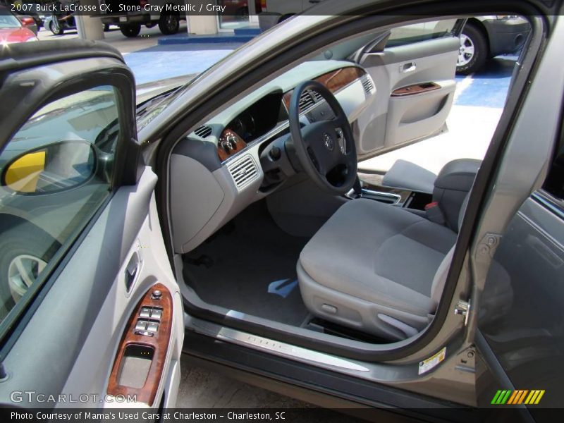 Stone Gray Metallic / Gray 2007 Buick LaCrosse CX