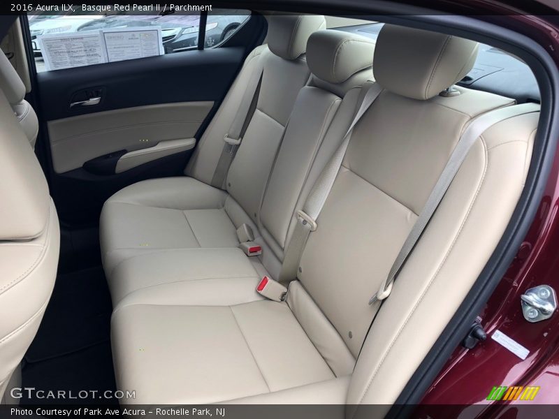 Basque Red Pearl II / Parchment 2016 Acura ILX