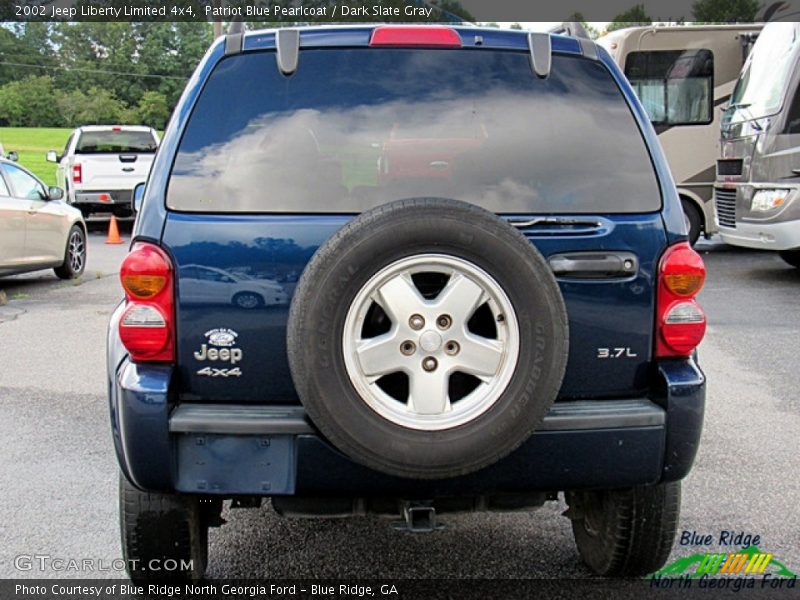 Patriot Blue Pearlcoat / Dark Slate Gray 2002 Jeep Liberty Limited 4x4