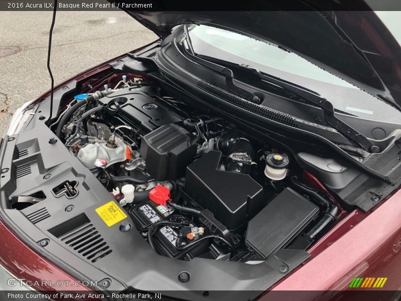 Basque Red Pearl II / Parchment 2016 Acura ILX