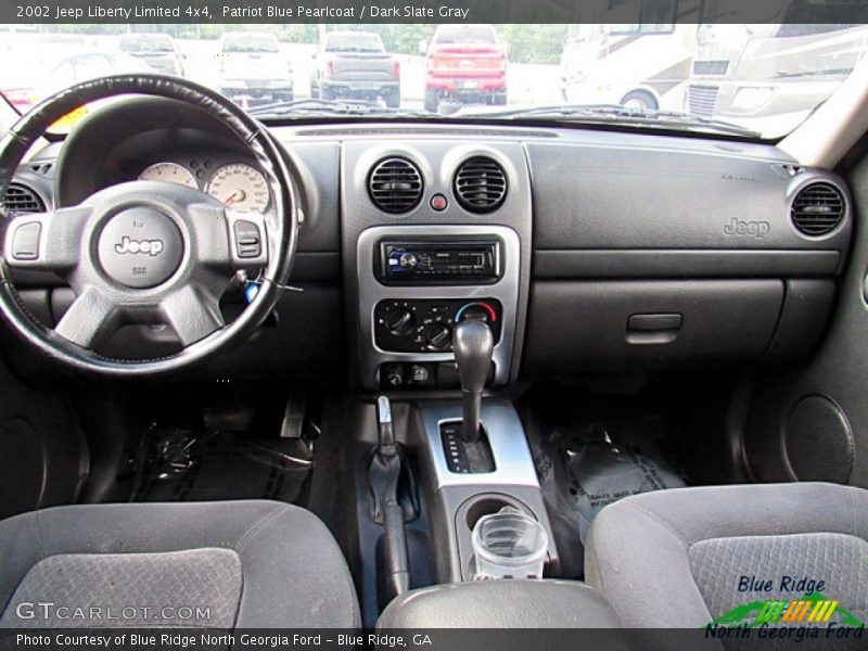 Patriot Blue Pearlcoat / Dark Slate Gray 2002 Jeep Liberty Limited 4x4