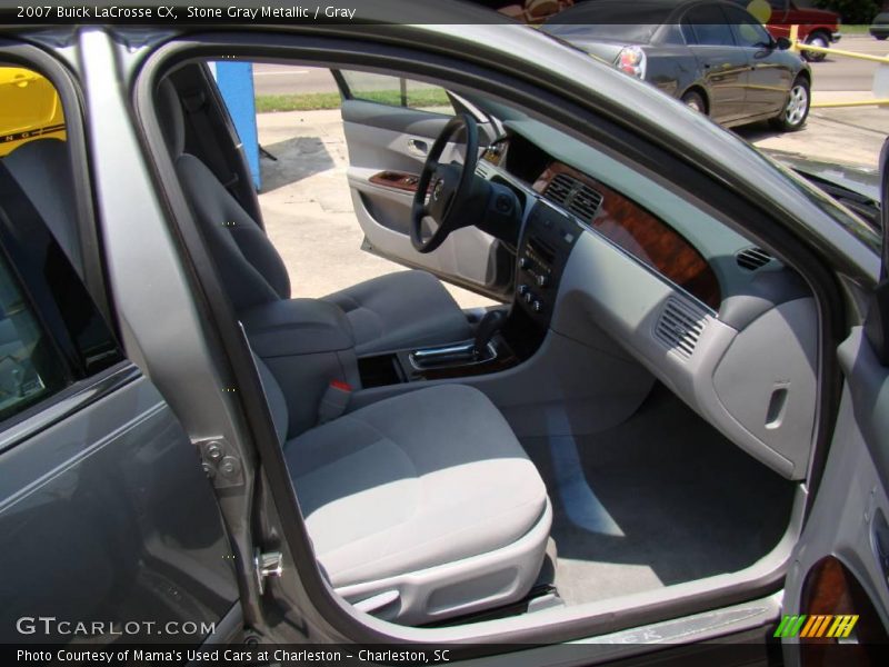 Stone Gray Metallic / Gray 2007 Buick LaCrosse CX