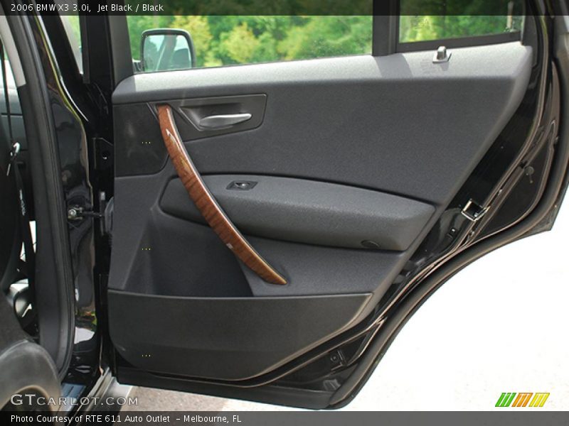 Jet Black / Black 2006 BMW X3 3.0i