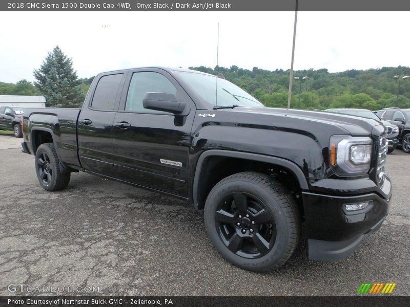 Onyx Black / Dark Ash/Jet Black 2018 GMC Sierra 1500 Double Cab 4WD