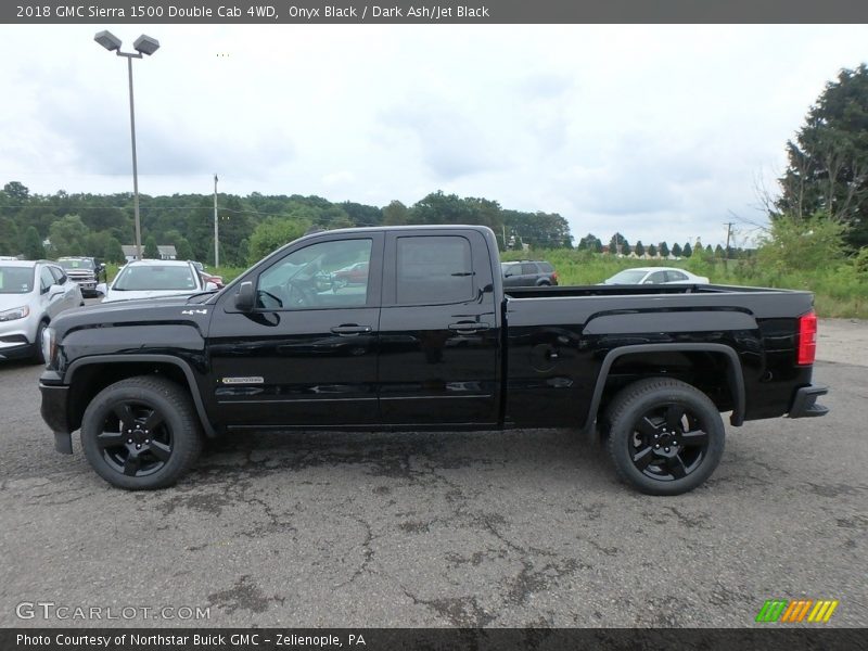 Onyx Black / Dark Ash/Jet Black 2018 GMC Sierra 1500 Double Cab 4WD