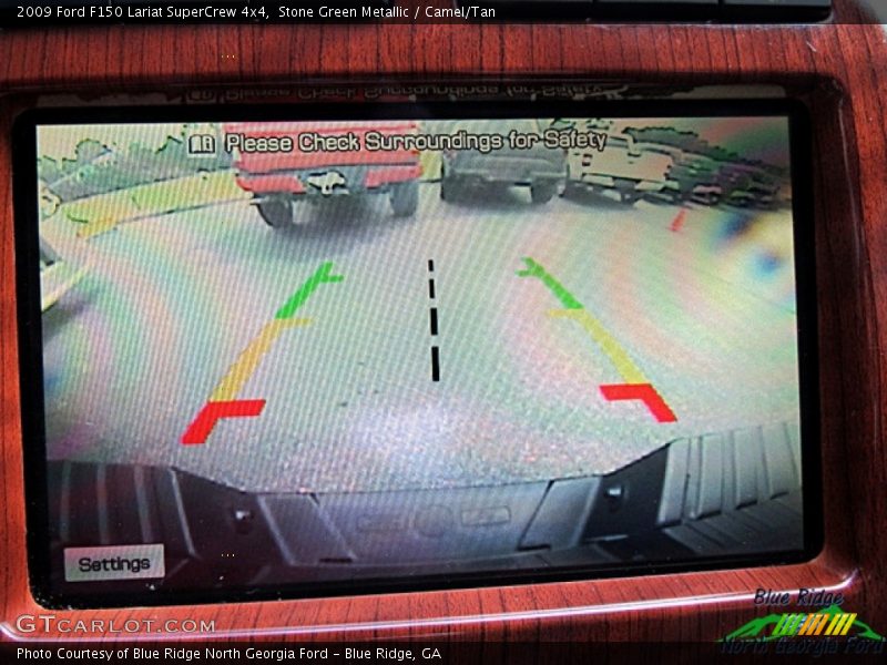 Stone Green Metallic / Camel/Tan 2009 Ford F150 Lariat SuperCrew 4x4