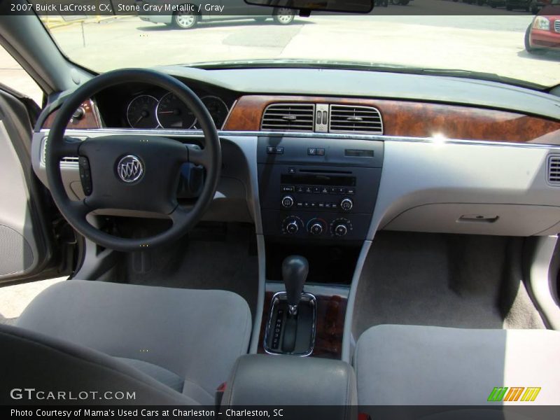 Stone Gray Metallic / Gray 2007 Buick LaCrosse CX