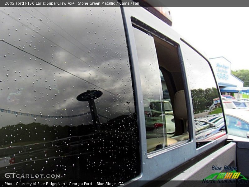 Stone Green Metallic / Camel/Tan 2009 Ford F150 Lariat SuperCrew 4x4